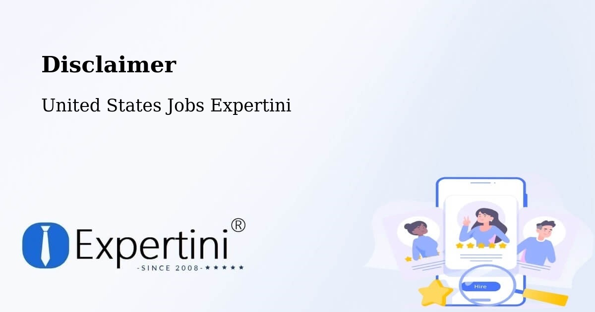 Disclaimer – Van Wert - United States Jobs Expertini