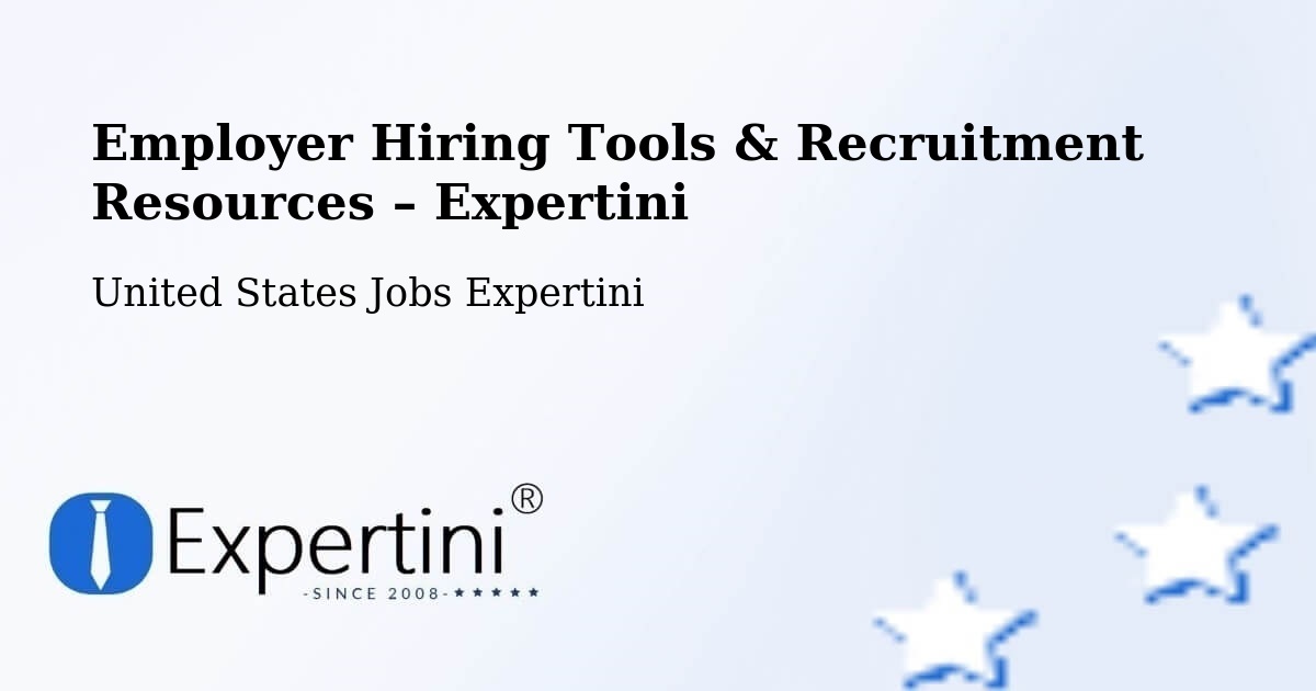 Employer Hiring Tools & Recruitment Resources – Van Wert - Van Wert, United States Jobs Expertini